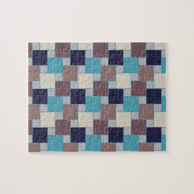 Peacock på stranden pussel (Horisontell)