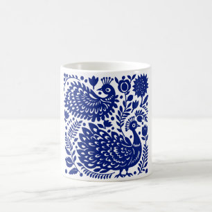 Peacock Paradise Kaffemugg