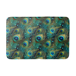 Peacock Passion Dekorativ kudde Badrumsmatta