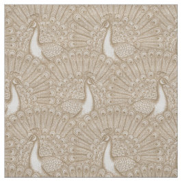peacock pattern tyg