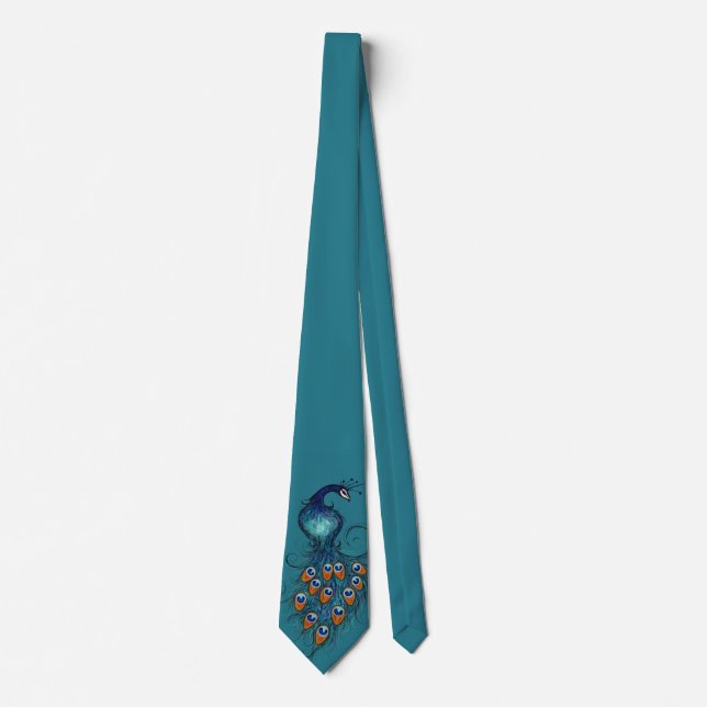 Peacock peacocks in teal and blue slips (Framsida)