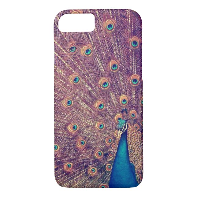 Peacock Phone Case Case-Mate iPhone Skal (Baksida)