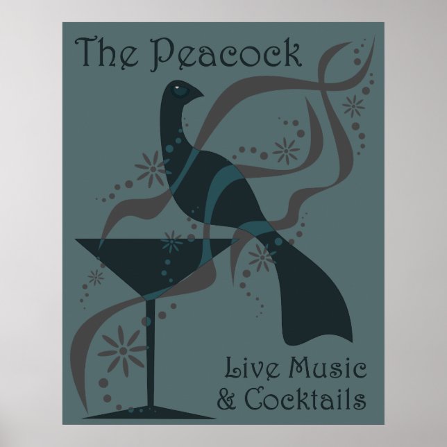 Peacock Poster (Framsidan)