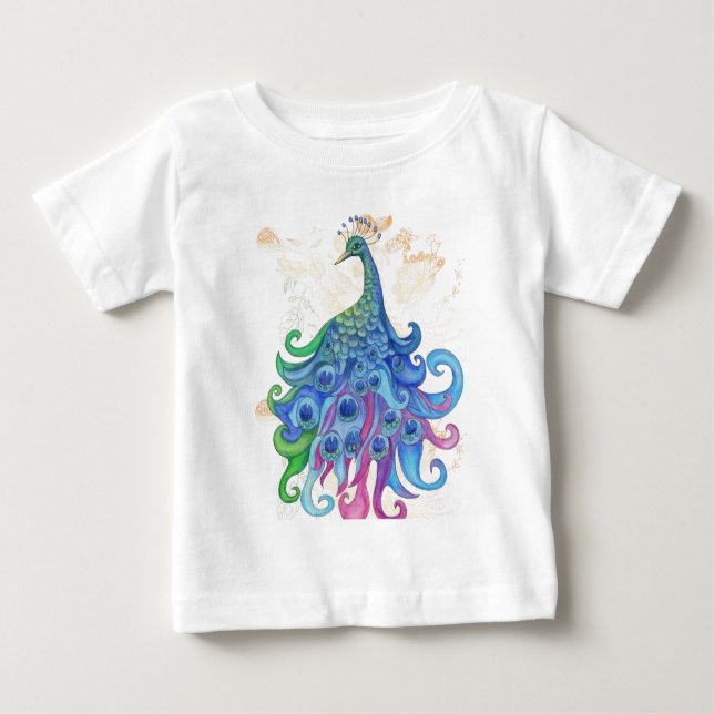 Peacock-produkter T Shirt (Framsida)