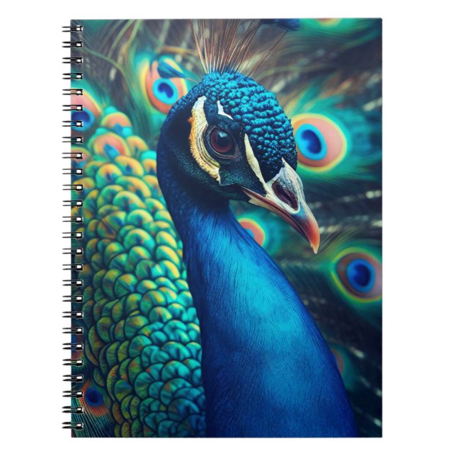 Peacock-profil Anteckningsbok (Framsidan)
