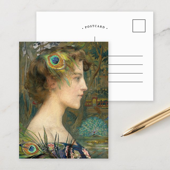 Peacock-profil | Edgard Maxence Vykort (Skapare uppladdad)