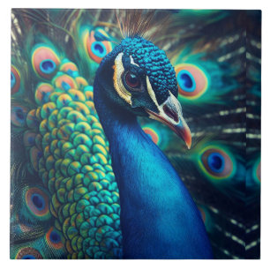 Peacock-profil Kakelplatta