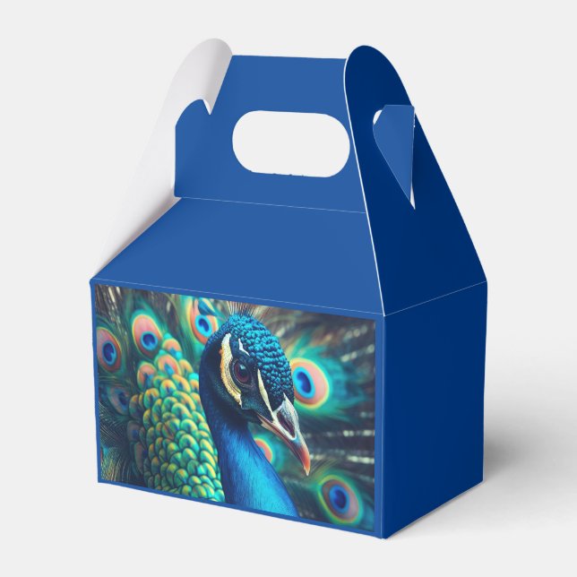 Peacock-profil Presentaskar (Framsidan Sidan)