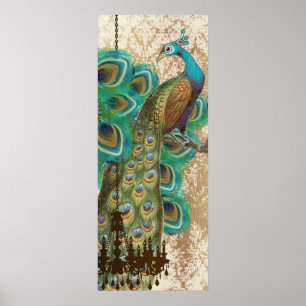 Peacock Roaring 20's Bröllop Poster