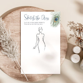 Peacock Sketch the Dress Möhippa Game