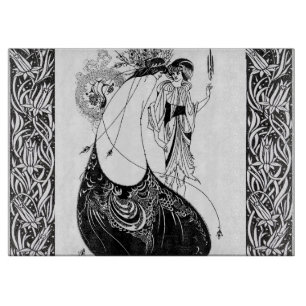 Peacock Skirt Beardsley Art nouveau