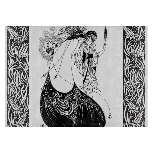 Peacock Skirt Beardsley Art nouveau (Framsidan)