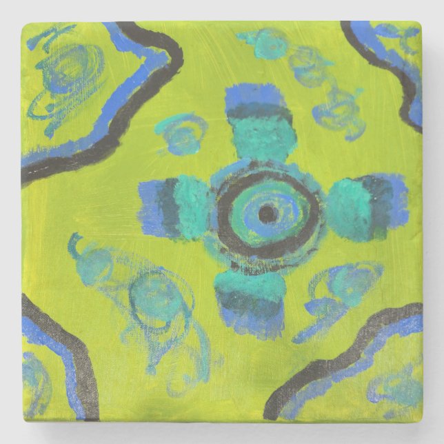 Peacock Stenunderlägg (Framsidan)