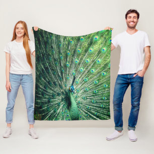 Peacock Strut Fleecefilt