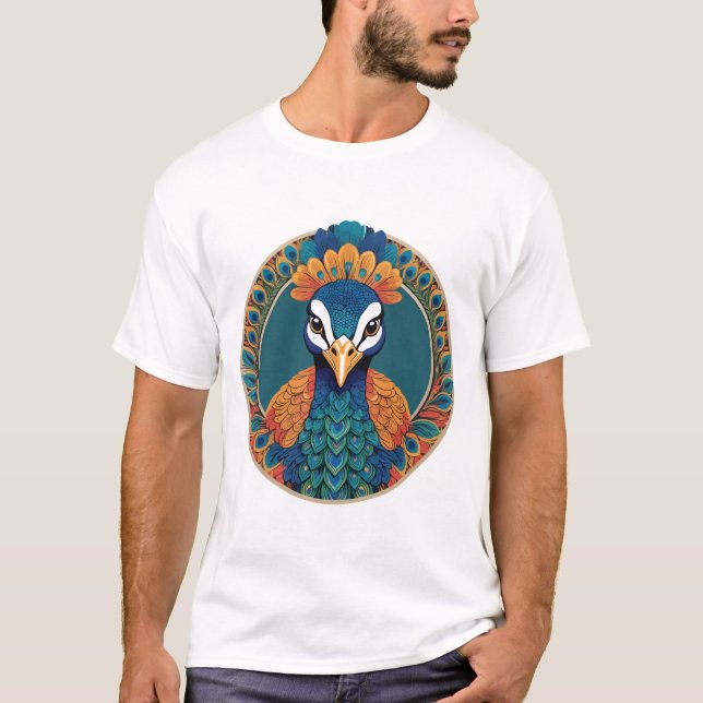 Peacock T Shirt (Framsida)