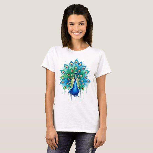 Peacock T Shirt (Hel framsida)