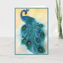 Peacock - tackkort