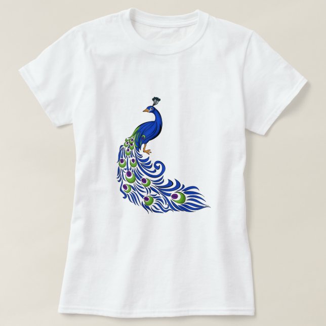 Peacock Tee Shirt (Design framsida)