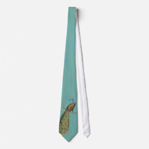 Peacock Tie for Bröllop och speciella tillfällen Slips