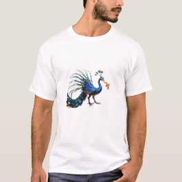 Peacock tshirt-design t shirt