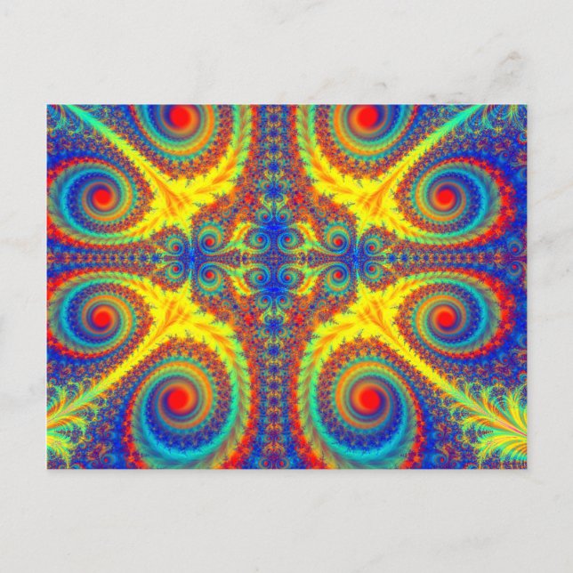 Peacock Vykort (Framsida)