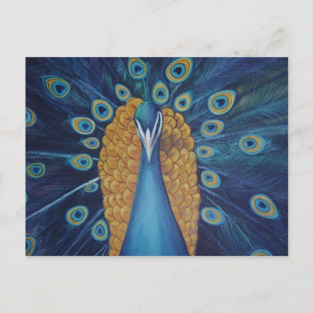 Peacock Vykort (Framsida)
