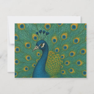 Peacock Vykort
