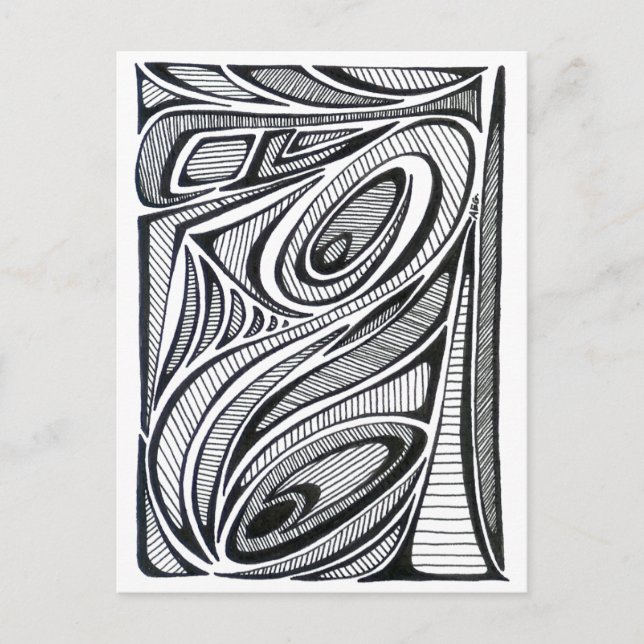 Peacock Vykort (Framsida)