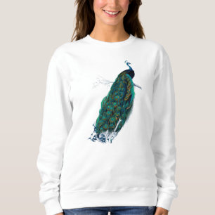 Peacock Watercolor T Shirt