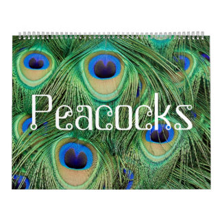 Peacocks Calendar Kalender