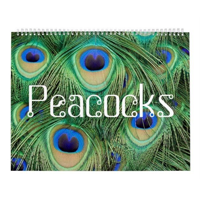 Peacocks Calendar Kalender (Omslag)