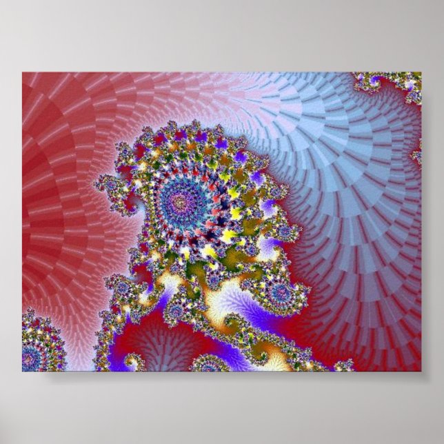 Peacocks Head Poster (Framsidan)