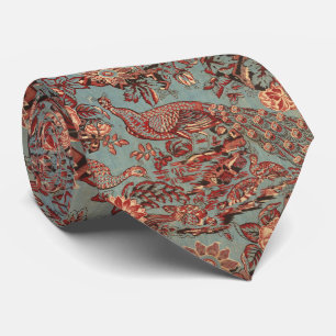 PEACOCKS OCH RED ROSA ROS, BLUE PAISLEY MÖNSTER SLIPS