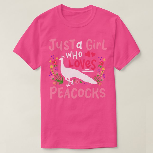 Peacocks Peacock Älskare 2 T Shirt (Design framsida)