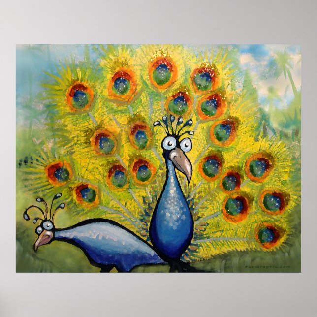 Peacocks Poster (Framsidan)