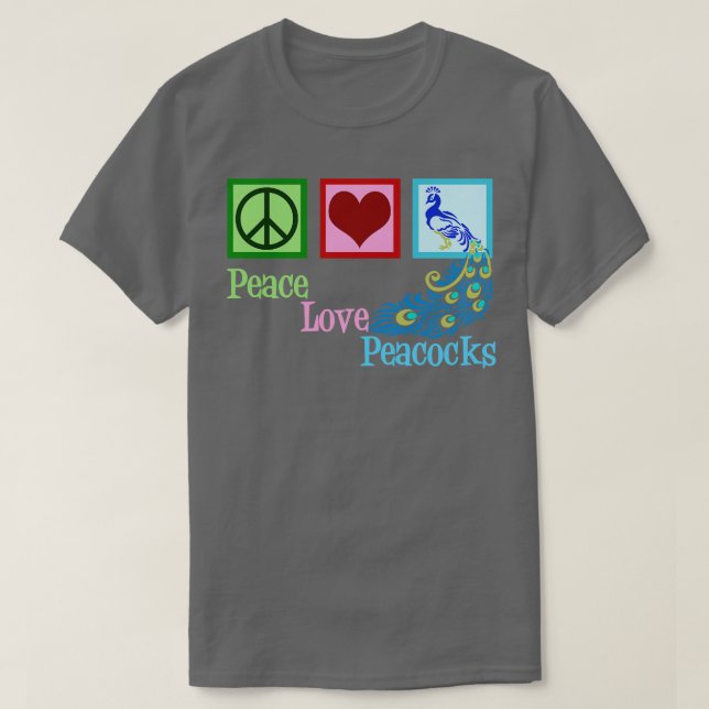Peacocks T Shirt (Design framsida)