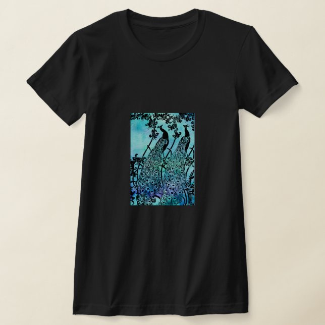 Peacocks Tee Shirt (Laydown)