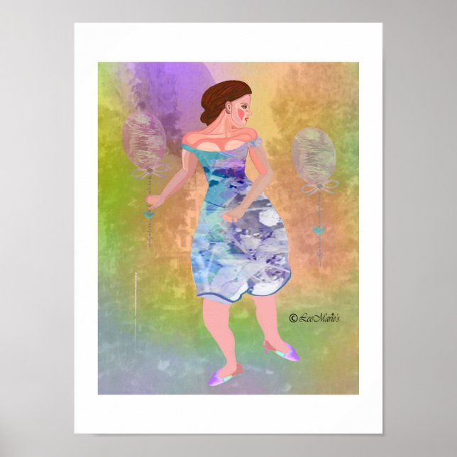 Peak Behind LeeMarie's kreativ design Poster (Framsidan)