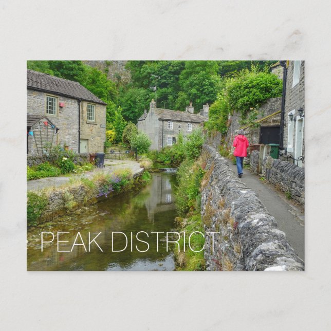 Peak District Helg Vykort (Framsida)