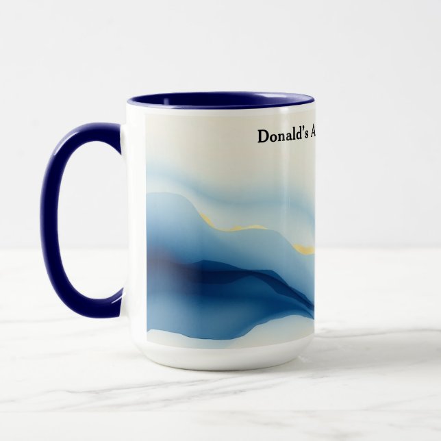 Peak Performance Flow State Custom Coffee Mugg (Vänster)