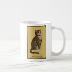 Peake Chessies tabby katt för gamal mantomcat Kaffemugg