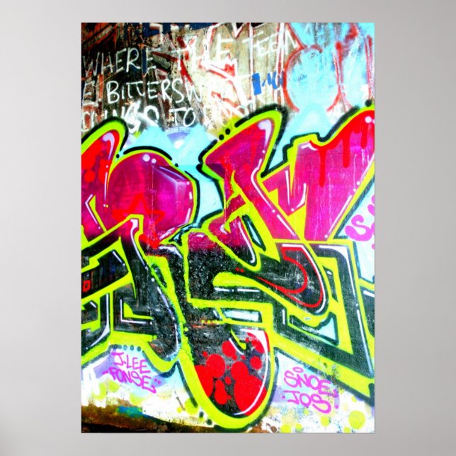 Peaks Island, Maine graffiti Poster (Framsidan)