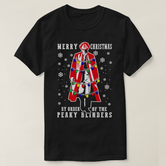 Peaky Blinders jul T Shirt (Design framsida)