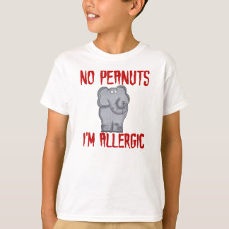 Peanut Allergy Elephant Tee