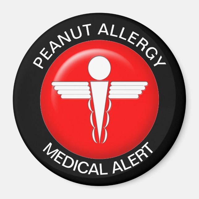 Peanut Allergy Magnet (Framsidan)