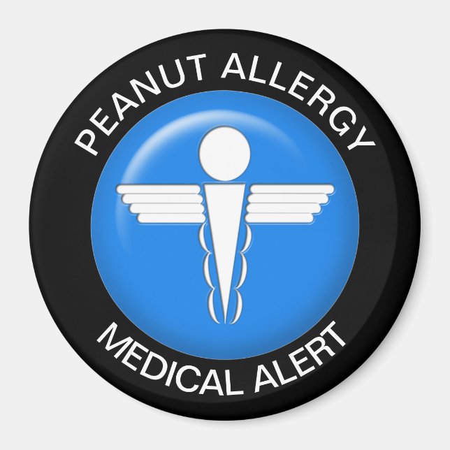 Peanut Allergy Magnet (Framsidan)