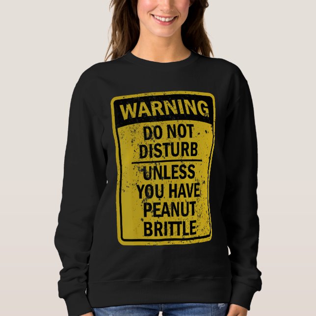 Peanut Brittle Food Dessert T Shirt (Framsida)