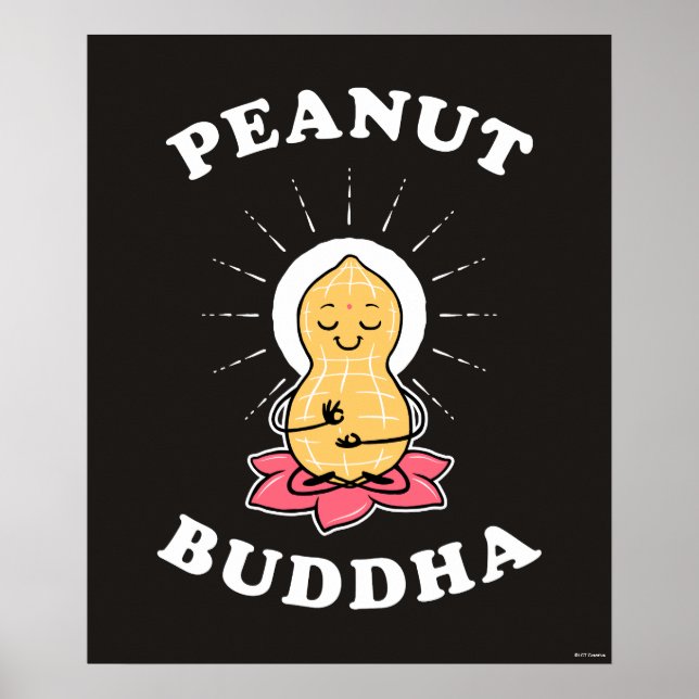 Peanut Buddha Poster (Framsidan)