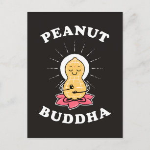 Peanut Buddha Vykort