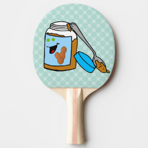 Peanut Butter Älskare Ping Pong Paddle Pingisracket